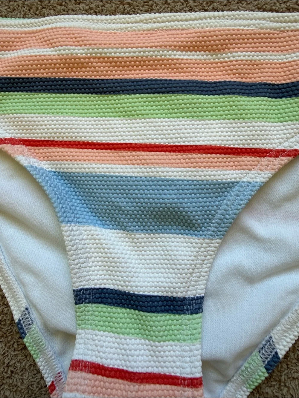 Roxy - Line up Bikini Swim Bottom - BRIGHT WHITE
